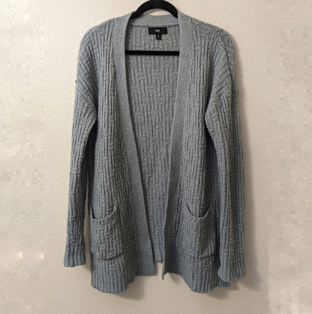 Mossimo Light Green Chunky Cardigan